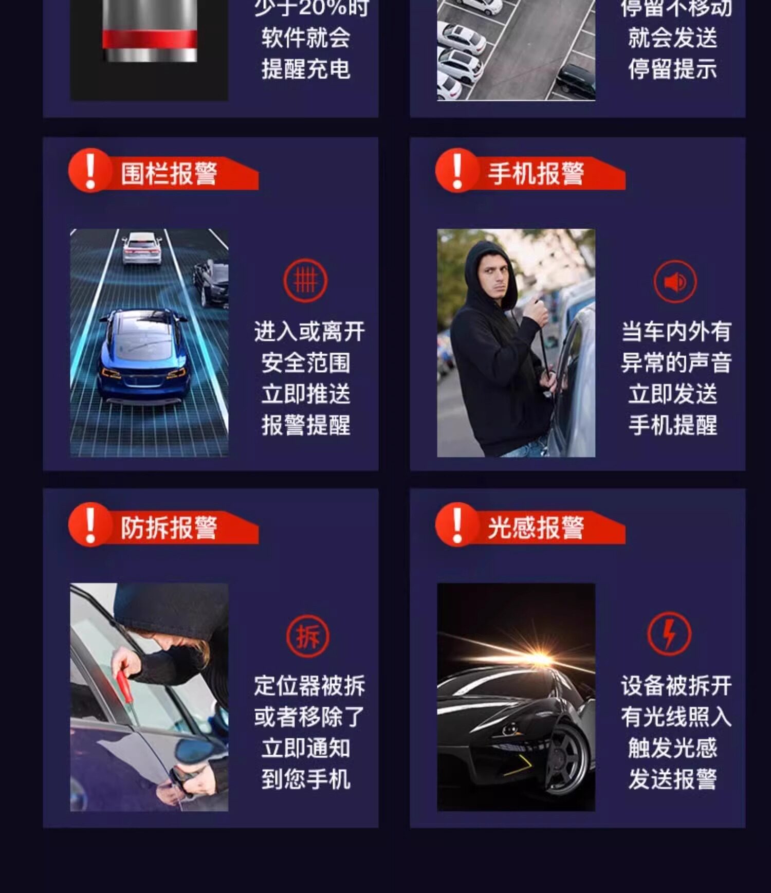 gps автотрекер gps定位器车载车辆防盗追跟定仪器卫星订位汽车跟踪追踪神器j爆款