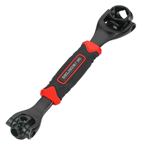 Delixi multifunctional socket wrench set 52-in-1 8-in-1 multi-purpose wrench 8-21mm tool 877