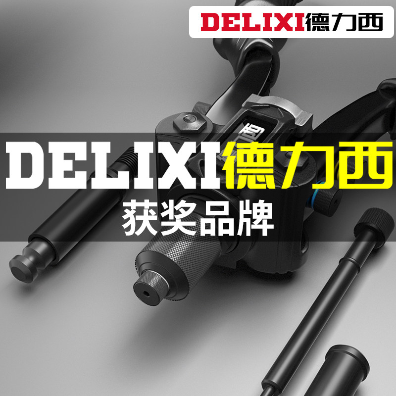 Delixi Rivet Gun Hand Tool Pull Nail Gun Core Grabbing Pull Gun Nut Gun Multifunctional Force Pull Riveting Gun