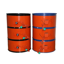 200L oil drum heating belt chemical barrel heating silicone rubber heating belt heating belt steel cylinder liquefied gas cylinder heating