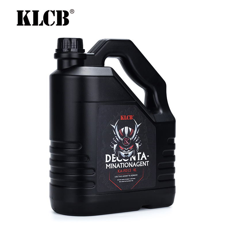 KLCB caustic decontamination and descaling agent quickly cleans and dissolves heavy dirt car standard sewing car sticker car word car wash cleaner