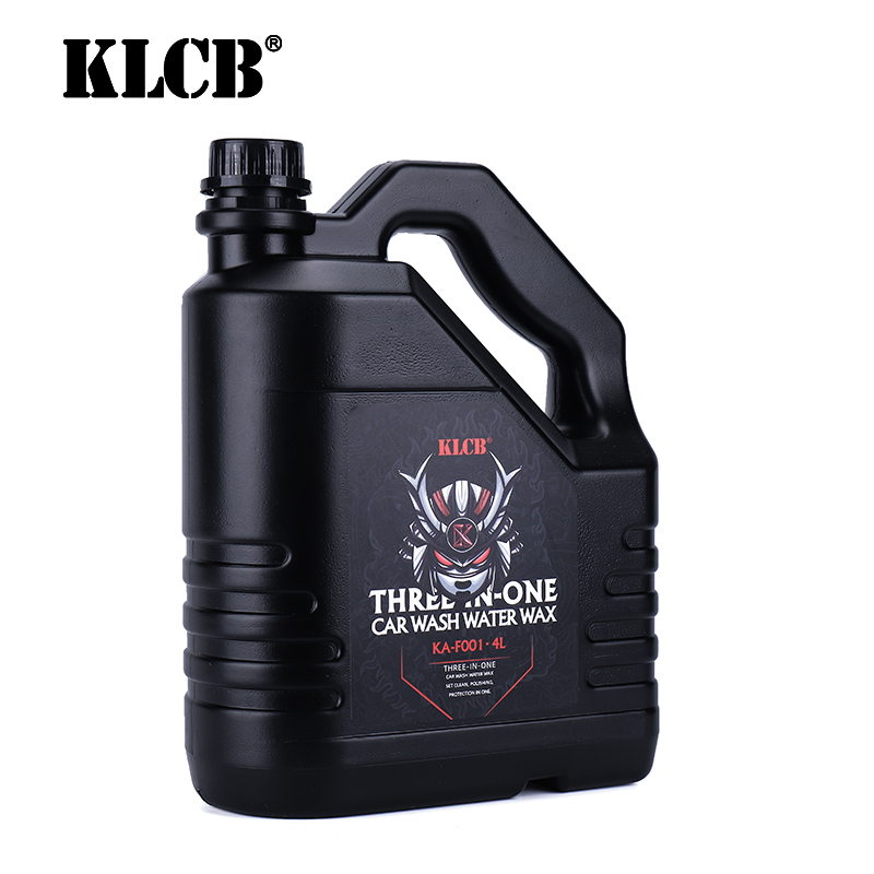 KLCB cautious triple-in-one car wash water wax foam cleaning fluid quickly diluted onto light car cleaning agent