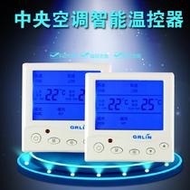 Central air conditioning temperature panel controller LCD fan coil temperature control 8803F panel with remote control panel