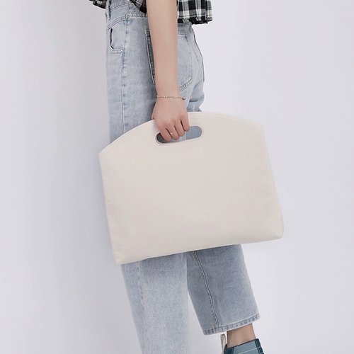 极良 Портативный шоппер, сумка для документов, вместительный и большой ноутбук, в корейском стиле, 14 дюймов