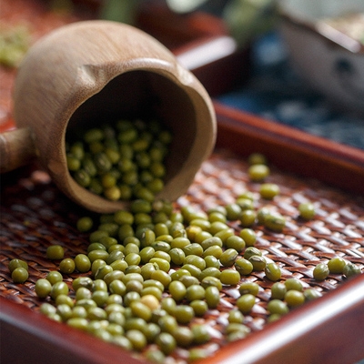 【拍两件】东北有机绿豆无谷杂粮1000g