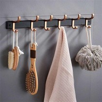 Hook clothes clothes rack hook hanger Metal wall-mounted bedroom door back clothing store wall wall free hole