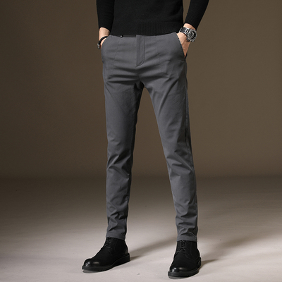 男士春秋休闲裤直筒裤韩版运动长裤男裤