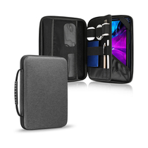 PVOTLE is suitable for Apple iPad Pro 11-inch anti-bend storage bag 2024 new tablet bag 11-inch hard shell liner bag Magic Keyboard protective cover handbag