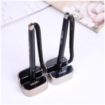 Fixed pen holder with line front desk pen desktop counter suction cup fixed signature pen cute belt rope can be pasted on