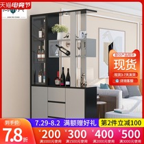 Wine cabinet Entrance cabinet Shoe cabinet One of the modern simple entrance hall decoration cabinet Light luxury door partition cabinet Living room