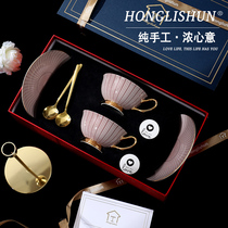 Macro Lishun Birthday Gift Girls Girlfriends Practical Newlywed Engagement Gifts New Gift Refined Senior Couple Pairs Cup