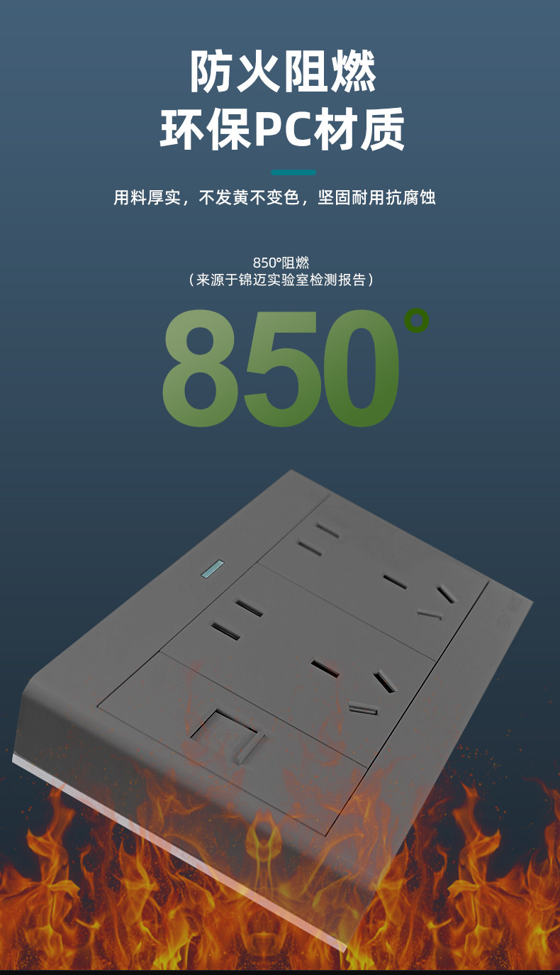 Розетка сетевая LAN 锦迈明装网路线插座超五类六类千兆接口明线电视电话电脑插座启光灰 Kam