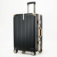 Черная алюминиевая рама (роскошный золотой рам