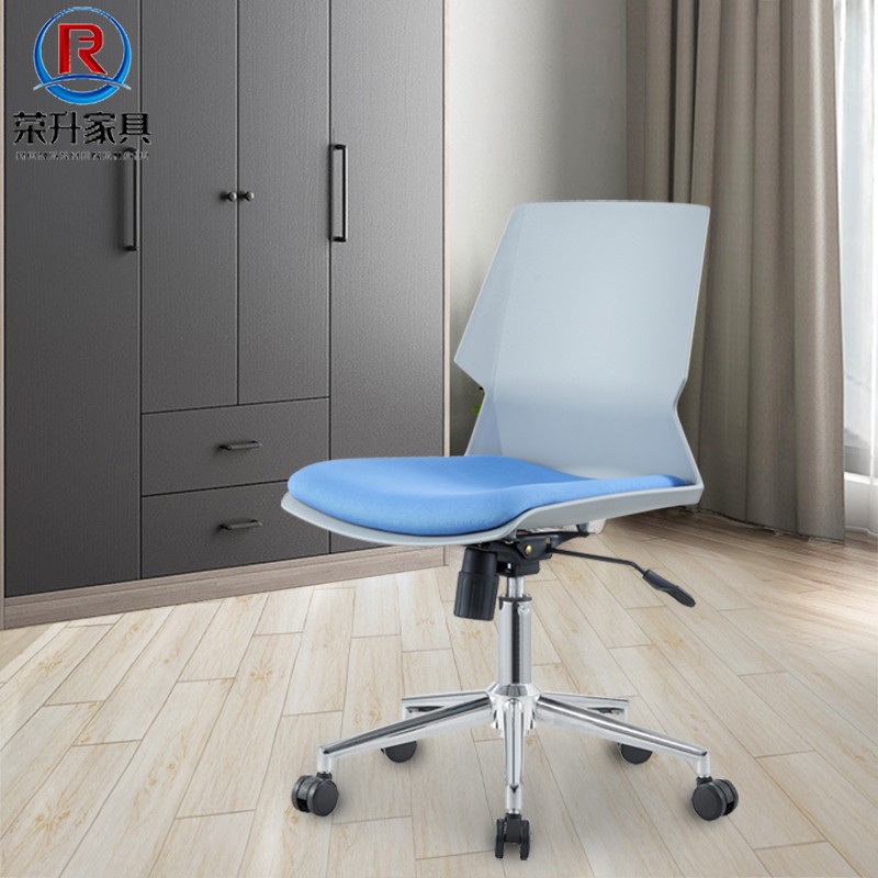 Staff computer chair lift seat home office chair swivel chair gray conference chair workshop employee anti-static chair