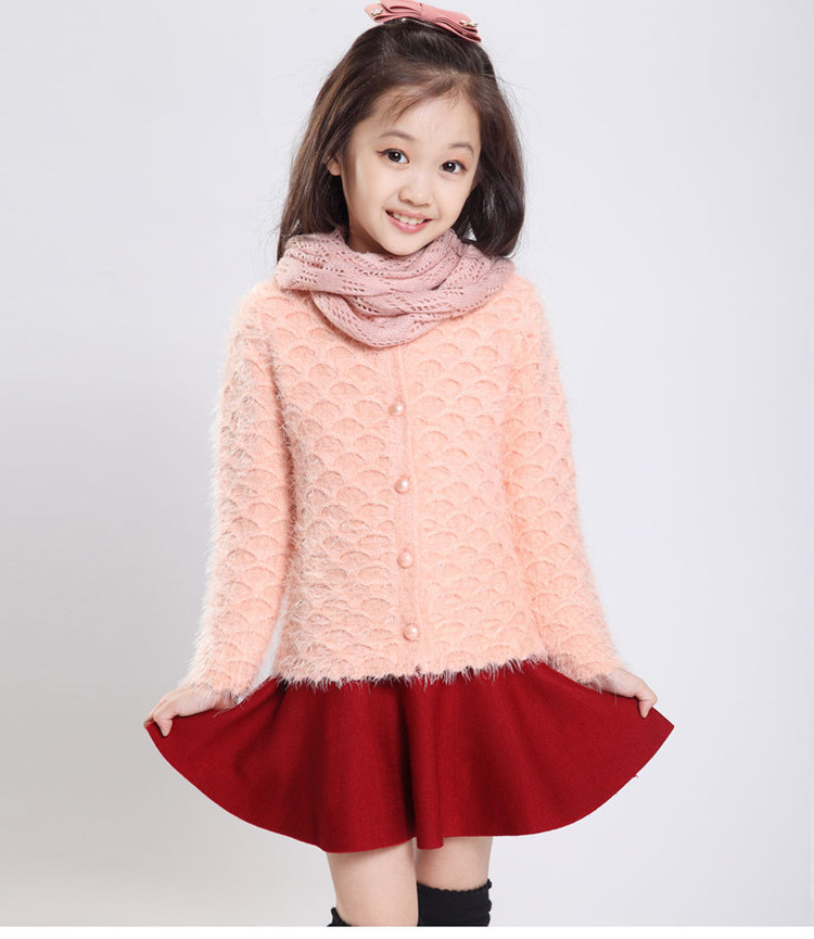 Jupe fillette en mélange - Ref 2049864 Image 24