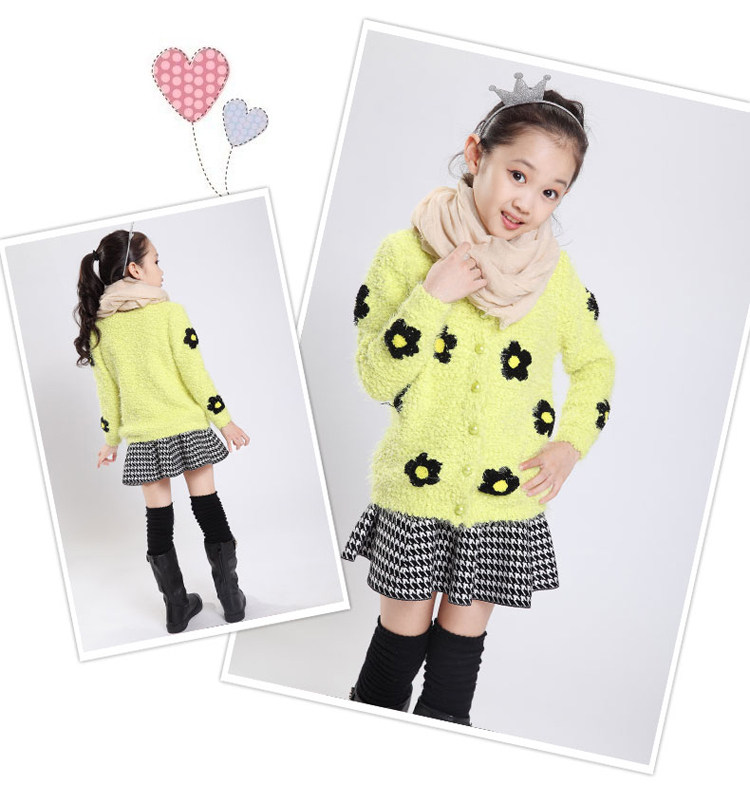 Jupe fillette en mélange - Ref 2049864 Image 10