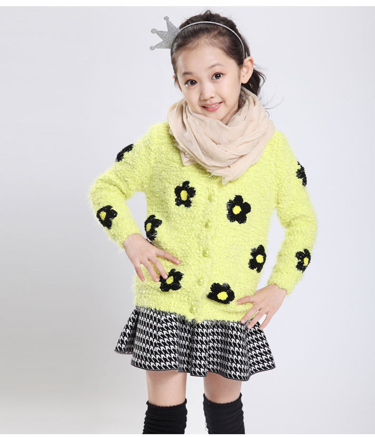 Jupe fillette en mélange - Ref 2049864 Image 11