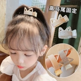 Детская заколка-крабик, милый хвостик, заколка для волос, шпильки для волос, аксессуар для волос, популярно в интернете, коллекция 2022