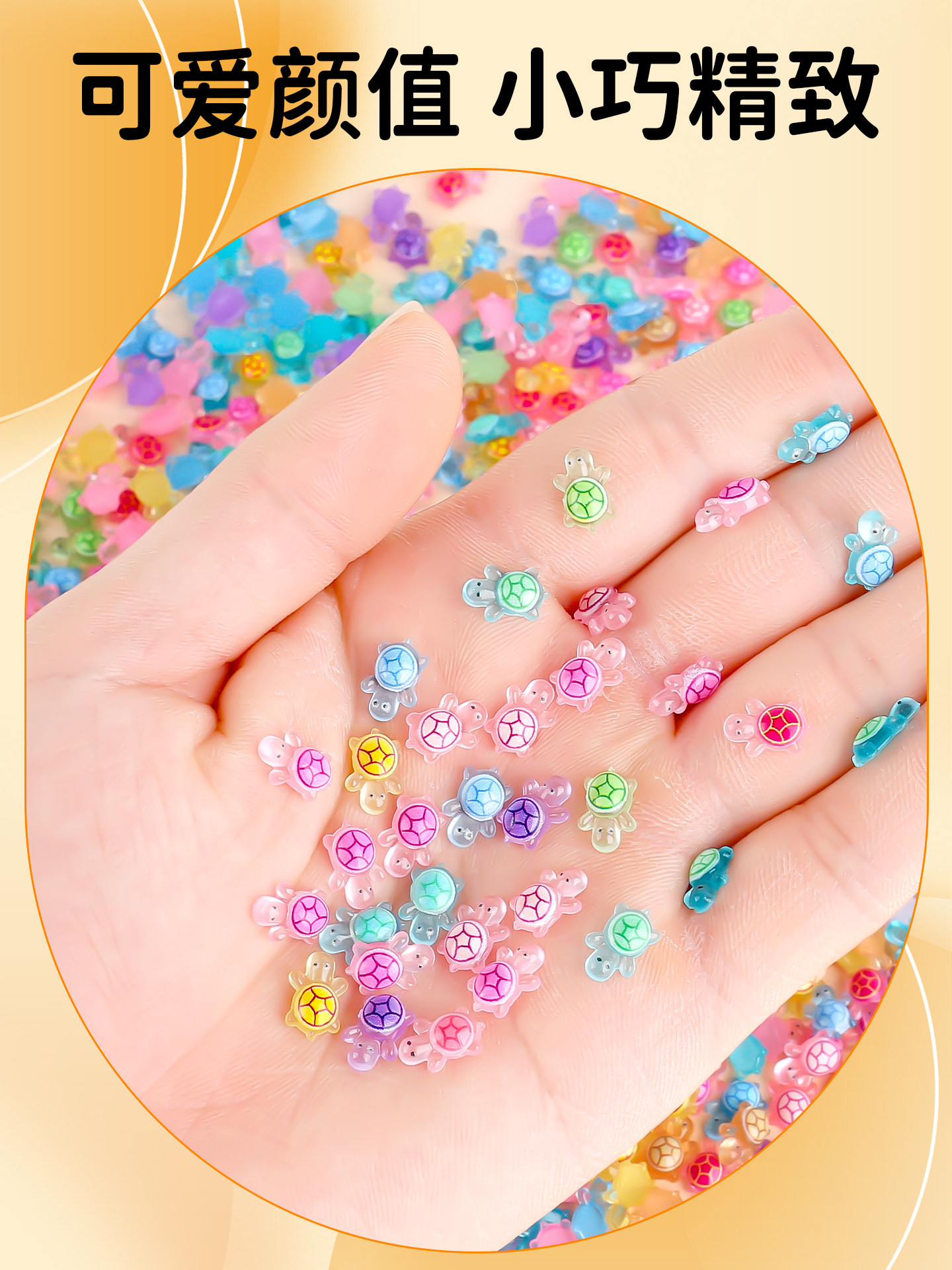 Glow-In-The-Dark Mini Turtle, Light-Up Turtle Matching Toy, Stress-Relief Gadget, Internet-Famous Hot Item, Mini Squeaky Toy