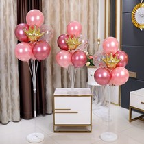 Birthday decorations wedding anniversary scenes ten-year-old girl party scenes little princess balloons