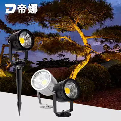 Outdoor light waterproof led lawn light exterior wall lighting Park courtyard landscape background lighting projection light