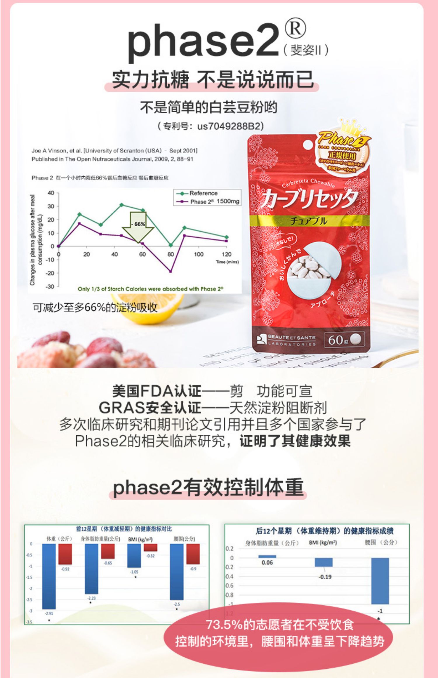 BS美安圣Phase2白芸豆抗糖丸