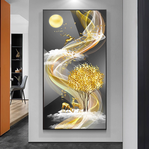 Elk Fortune Tree 5D Diamond Diamond Brimble Brimb