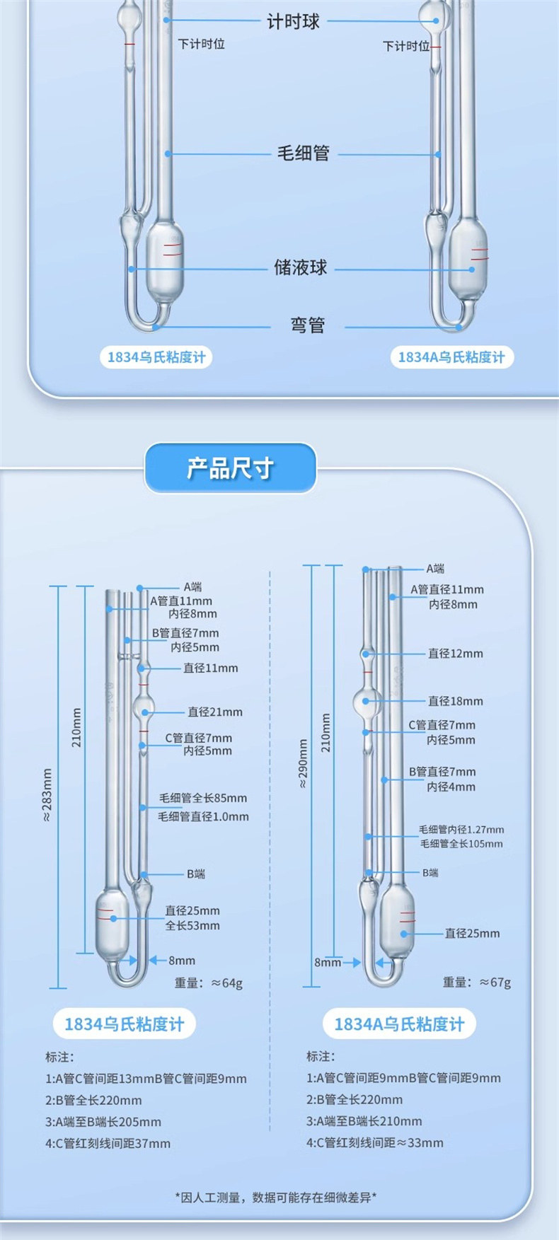 Вискозиметр 平轩科仪pxwsn-265b乌氏粘度计/品氏粘度测定器运动粘度测定仪/器