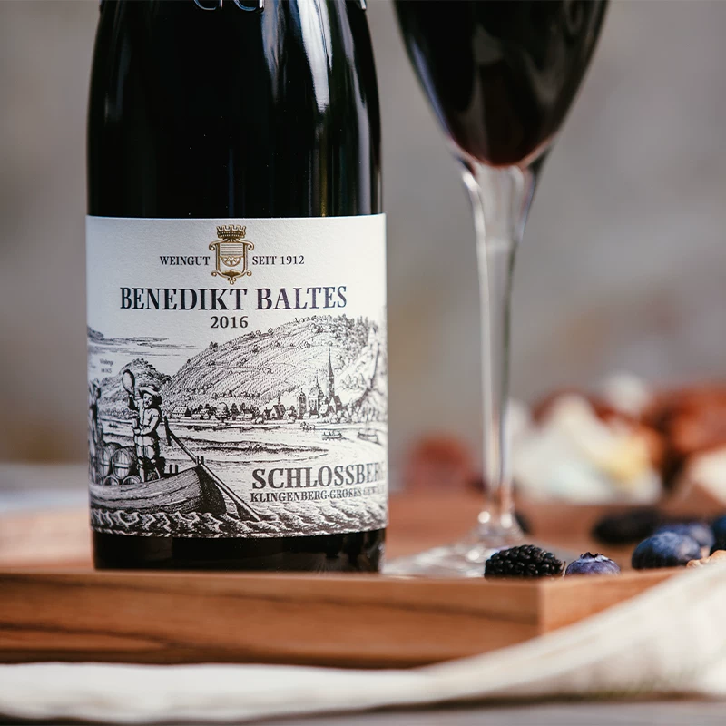 Оригинал импортирован из Германии Ben Batsklin Gen GG Black Pinotano Red Wine 2016