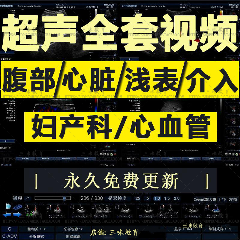 B Ultrasonic Teaching Film Tutorial Operating Techniques Introductory Basics Explanation of Teaching Abdominal Obstetrics and Gynecology