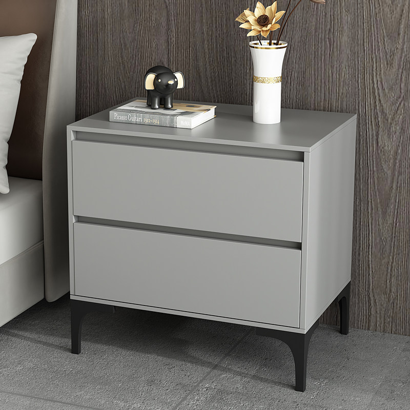Bedside table modern minimalist bedside table light luxury simple storage cabinet net celebrity ins wind bedroom small bedside table