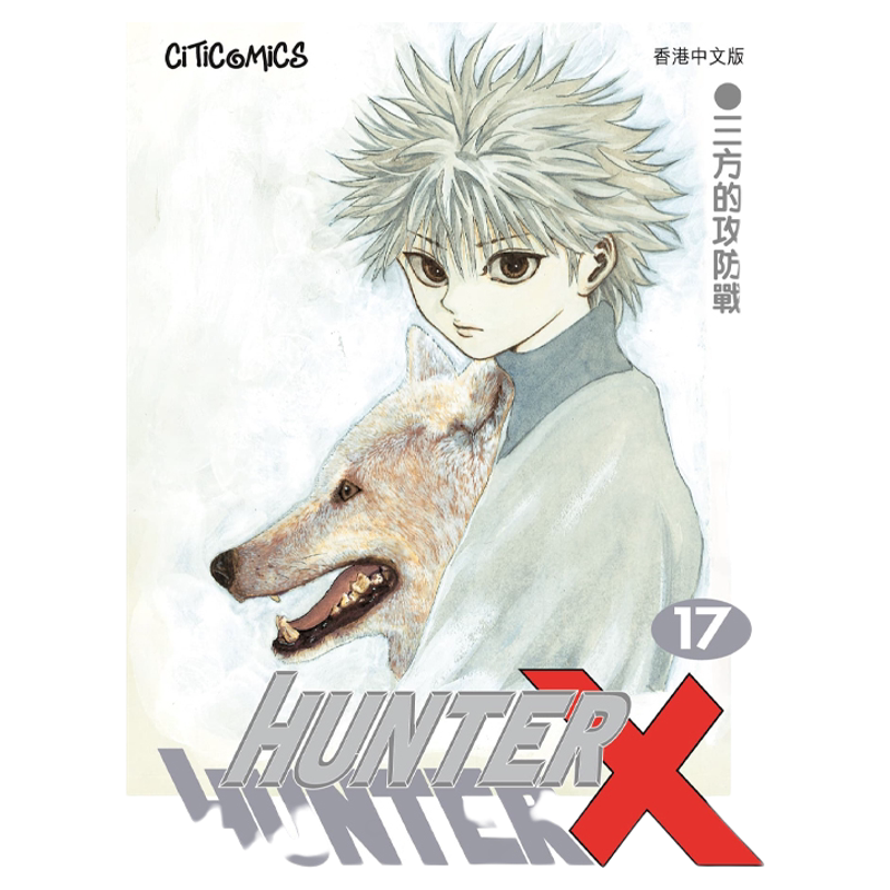 预售原版进口HUNTER HUNTER全职猎人17附送封面典藏闪卡富坚义博港漫