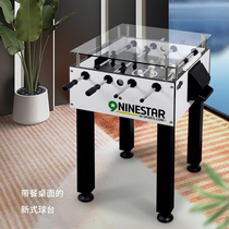 Nine star football machine Table desktop Table football Football table battle table Double football table game Adult table game