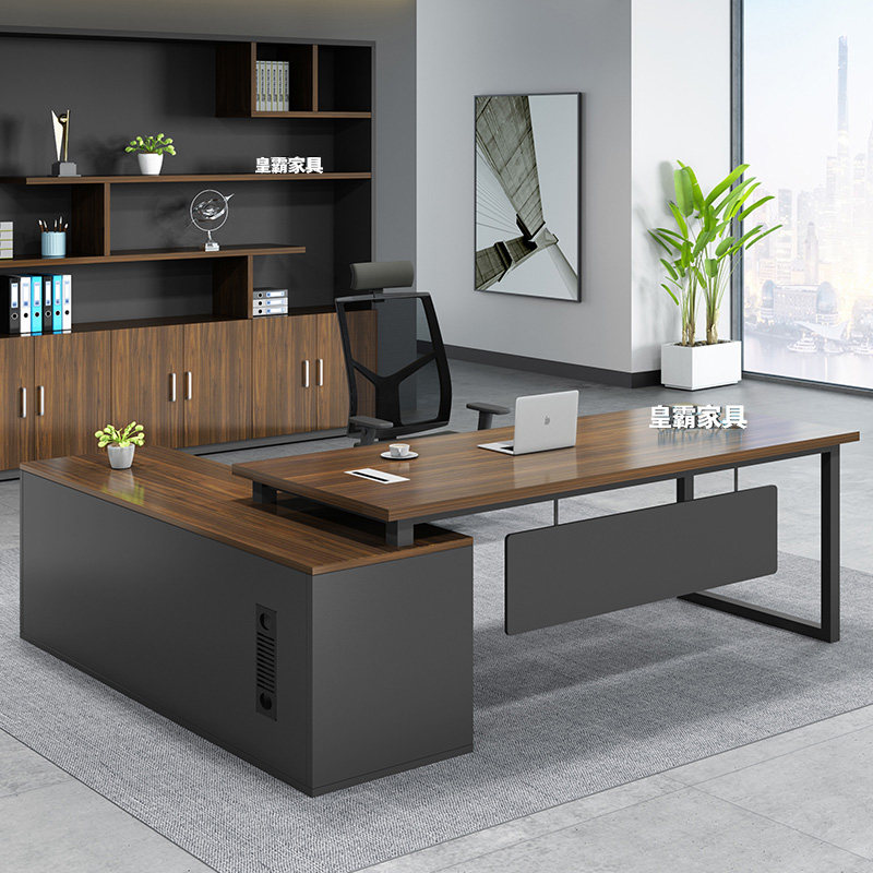 Boss Table Modern Minimalist Desk President Big Bandae Single Supervisor Manager Desk Office Computer Table And Chairs Furniture