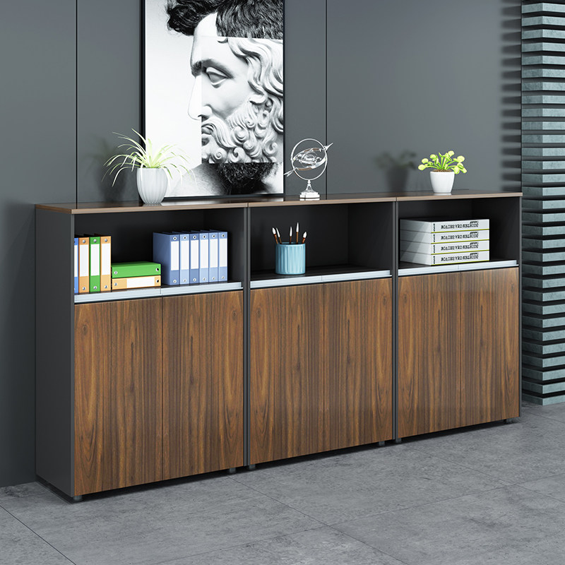 Cabinet Dwarf Cabinet Storage Cabinet Information Cabinet File Cabinet Wooden Public Space Office Cabinet Ground Cabinet Flower Slot Cabinet