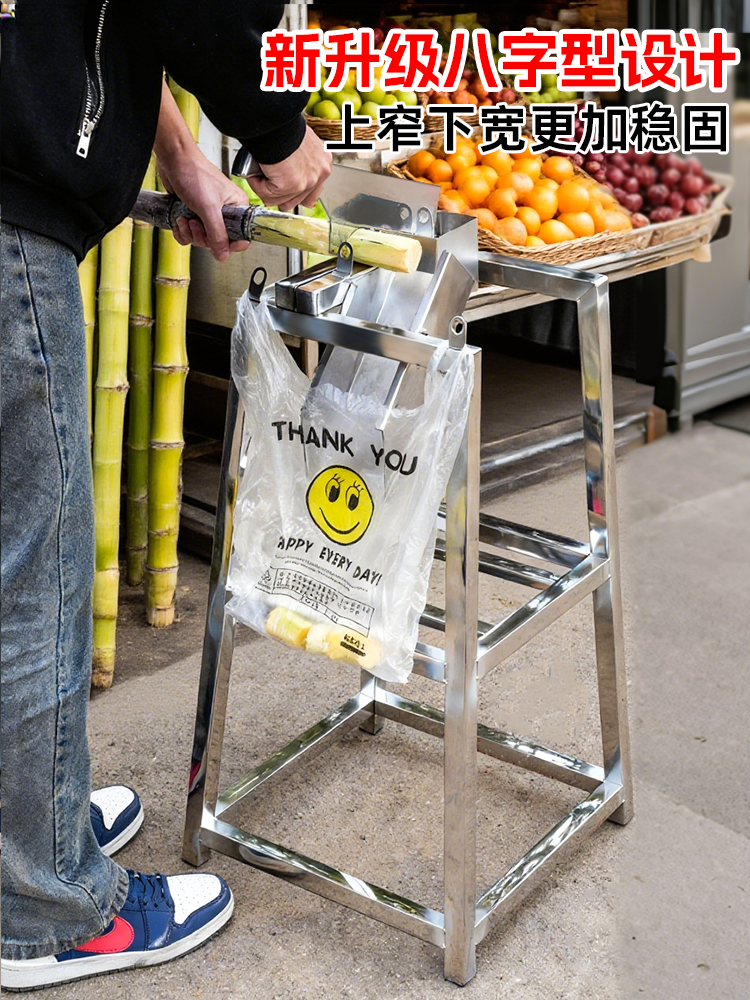 New Model Stainless Steel Sugarcane Cutting Machine, Commercial Fully Automatic Cutting Machine, Machine for Cutting Sugarcane, Rack Knife, Guillotine Knife