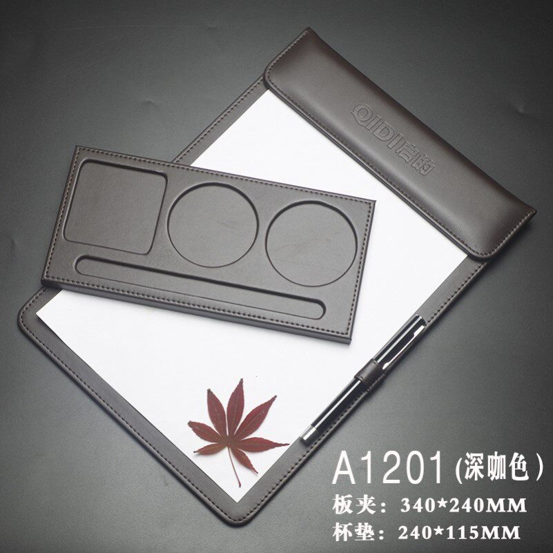 Advanced meeting splint pad business customized A4 meeting table pad desk pad with hotel leather pad writing board