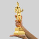 Construction Engineering Metal Trophy, Construction Industry Lu Ban Award, Zhan Tianyou Small Gold Statue, Electroplated National Excellence Award, Steel Structure Award