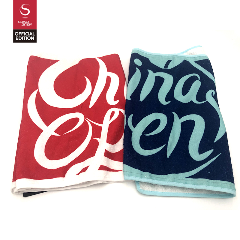 China Open China Tennis Open small towel Red Blue