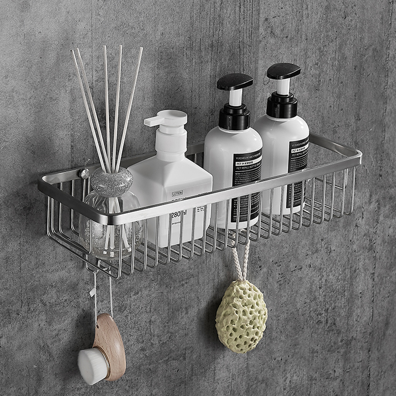 304 stainless steel bathroom net basket wall wall wall wall wall basket shampoo bathroom shower shelf