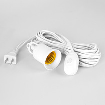 Bulb screw connector E27 screw lamp holder cord lamp mouth belt cord lamp holder extension cord hanging pendant ED lamp holder