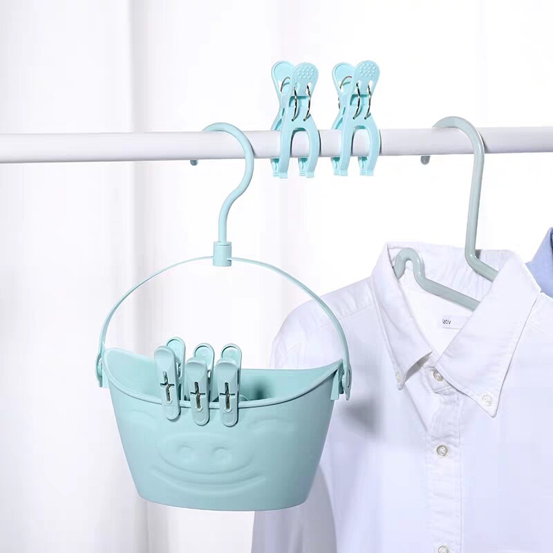 Excellent Home Plastic Clip 20 Clothes Clip Sundry Clip Multifunctional Windproof Clip Home Storage and Finishing Clip