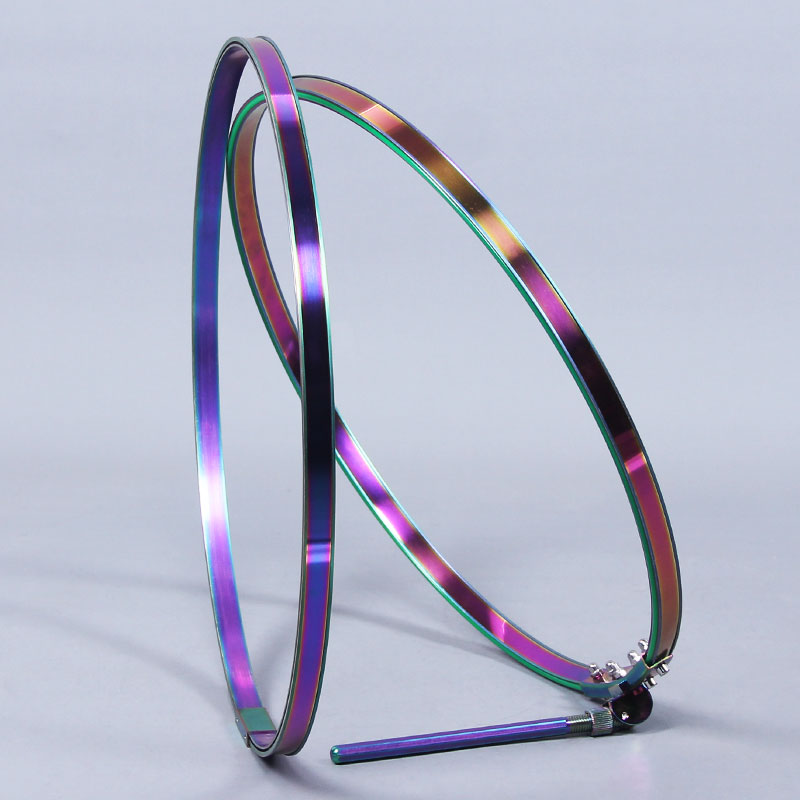 2021 new high-end fish guard ring double-layer thickened and widened colorful 304 stainless steel mouth ring black pit fish guard accessories