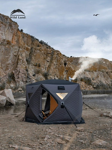 Осенняя дикая зимняя рыбалка, теплая и морозостойкая, утолщенная северо-восточная наружная палатка для кемпинга, подледная рыбалка, зимняя морозостойкая большая палатка