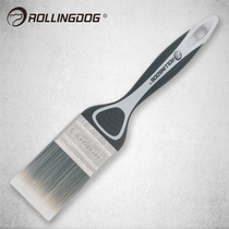 rollingdog rolling dog chemical fiber sharpening wire short handle flat Corner Brush water paint paint brush wall brush