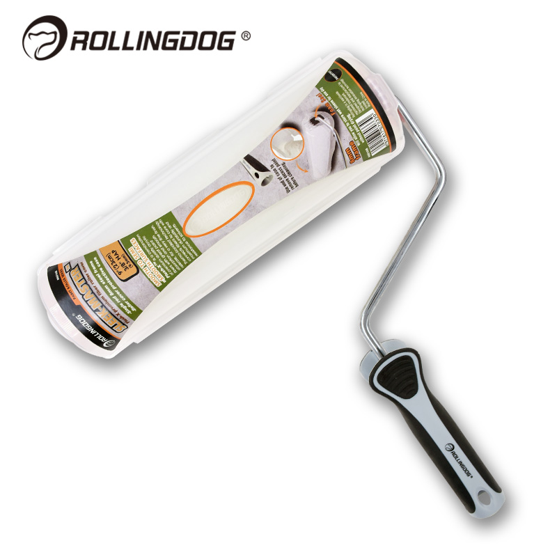 Rolling dog rollingdog mercerized fine hair roller brush imported latex paint wall tool 60148