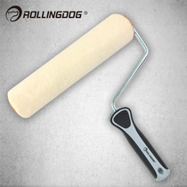 rollingdog short hair low hair high top paint roller brush water-based latex paint wool cover paint brush wall tools