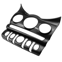 Special BMW MINI interior sticker modified F55F56 central control instrument panel gear change carbon fiber color decorative patch