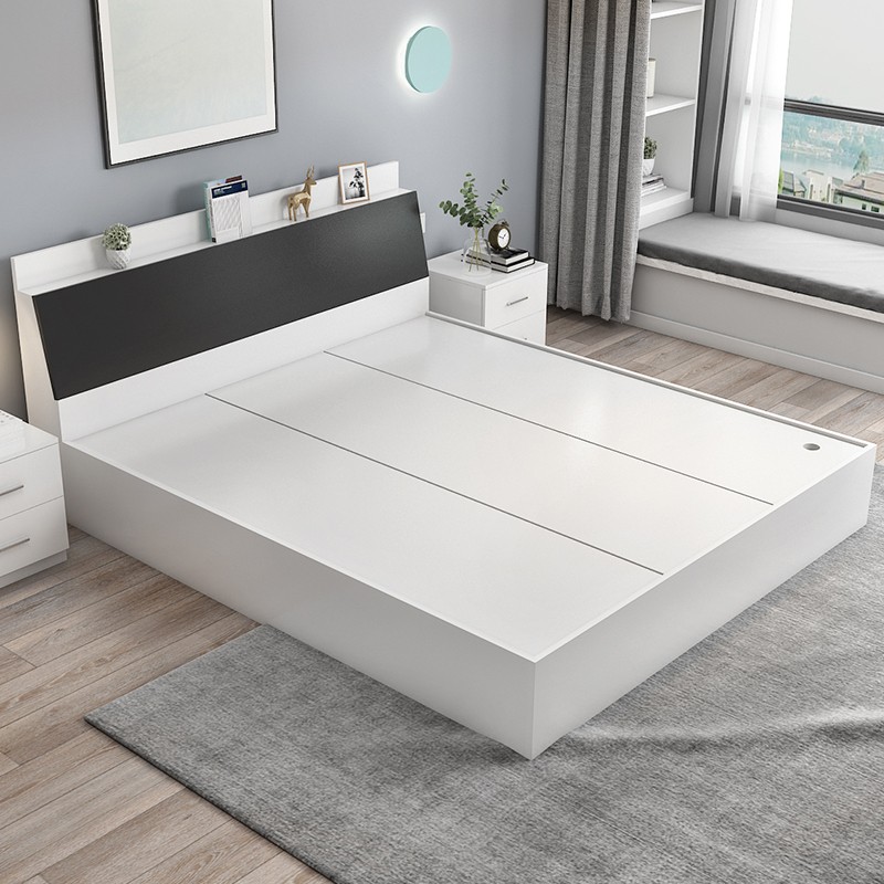 Tatami bed 1 5 m plate bed multifunction double bed 1 8 m modern minimalist high case containing bed containing bed