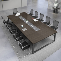 Conference Table Long Table Minimalist Modern Desk Chair Combined Small Meeting Room Training Table Negotiation Table Strip Furniture